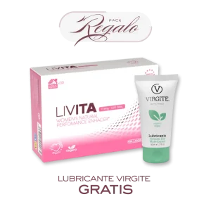 PACK REGALO LIVITA® + LUBRICANTE GRATIS - Potenciador sexual femenino (envío gratis)